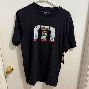 Travis Mathew Black California Graphic Tee